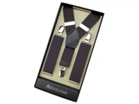 Kép 1/2 - Nadrágtartó díszdobozban - csokibarna