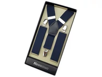 Kép 1/2 - Nadrágtartó díszdobozban - sötétkék