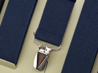 Kép 2/2 - Nadrágtartó díszdobozban - sötétkék