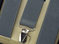 Kép 2/2 - Nadrágtartó díszdobozban - szürke