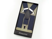 Kép 1/2 - Mintás nadrágtartó díszdobozban - kék