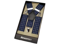 Kép 1/2 - Hózentróger férfiaknak - mintás kék