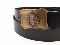 Kép 2/2 - Magyar bőr öv - fekete | TCS01