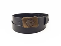 Kép 1/2 - Magyar bőr öv - fekete | TCS01