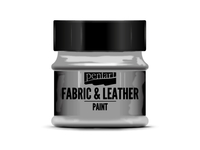 Kép 1/2 - Pentart Textil- és bőrfesték 50 ml - csillogó ezüst
