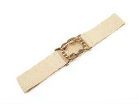 Kép 1/2 - Női gumis öv - ekrü