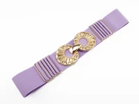 Kép 1/2 - Széles gumis öv - lila