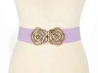 Kép 2/2 - Női gumis öv - lila