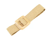 Kép 1/2 - Széles gumis öv - beige