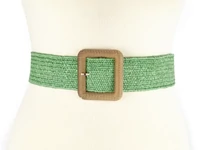Kép 2/2 - Női gumis divatöv - zöld