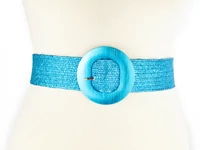 Kép 2/2 - Női gumis divatöv - világoskék II.oszt