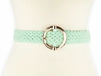 Kép 2/2 - Női fonott öv - menta