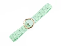 Kép 1/2 - Női fonott öv - menta