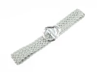 Kép 1/2 - Női fonott öv - ezüst