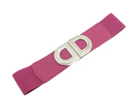 Kép 1/2 - Strasszos gumis öv - bíbor