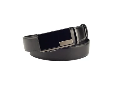 Elegáns automata férfi öv - fekete | A04