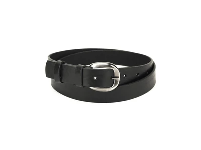 Marhabőr női derékszíj - fekete | D3001