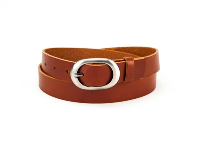 Női marhabőr öv - konyak | F3003