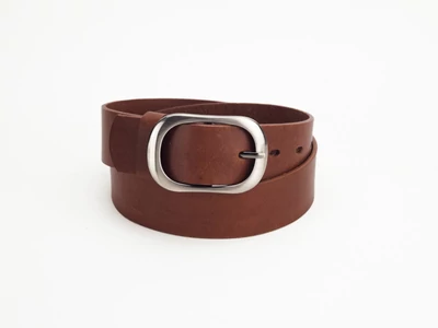 Valói marhabőr női öv - barna | F4011