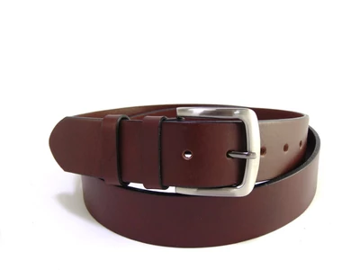 Gabrillo bőr férfi nadrágszíj - barna | B10