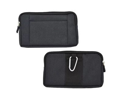 Elegáns övre húzható táska - fekete | 80767