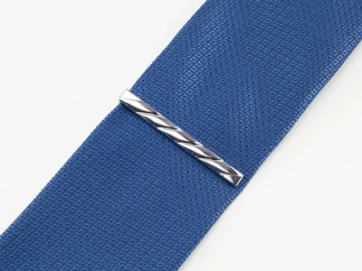 Nyakkendőtű - ezüst | S010