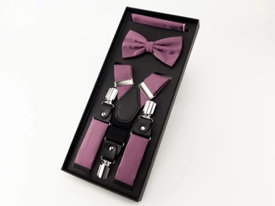 Férfi hózentróger szett - mályva