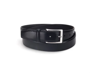 Prémium márkás férfi bőr öv - XXL fekete | 378
