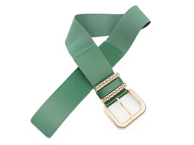 Trendi női öv ruhához - angolzöld