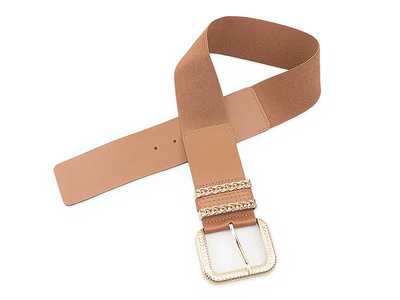 Trendi női öv ruhához - taupe