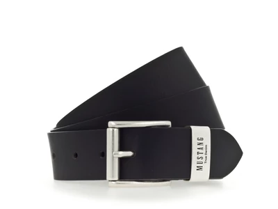 Mustang marhabőr öv - fekete
