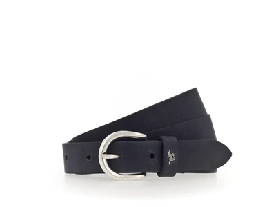 Mustang női bőr öv - night blue