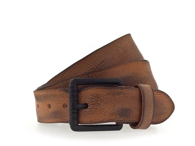 Mustang öv rusztikus - konyakbarna