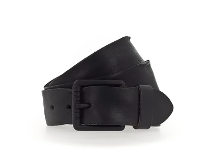 Mustang öv rusztikus - fekete