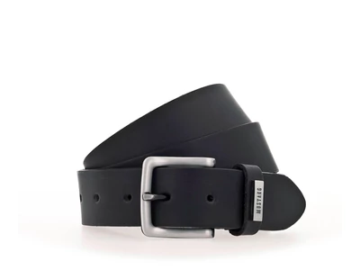 Mustang férfi bőr öv - fekete