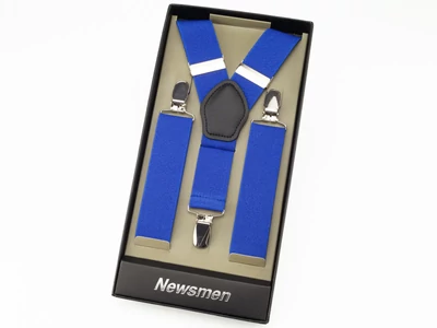 Nadrágtartó díszdobozban - királykék