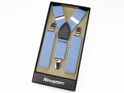 Nadrágtartó díszdobozban - világoskék