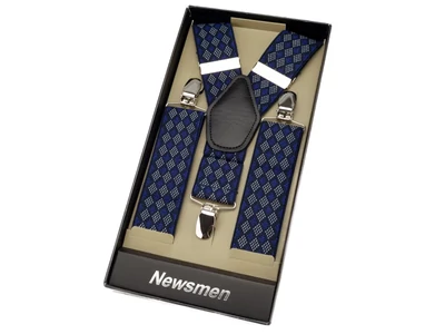 Hózentróger férfiaknak - mintás kék