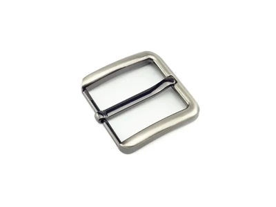 Klasszikus övcsat 40mm - ezüst B9950