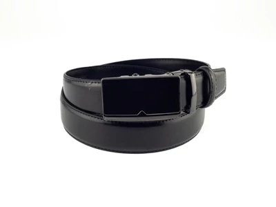 Racsnis férfi deréköv - fekete