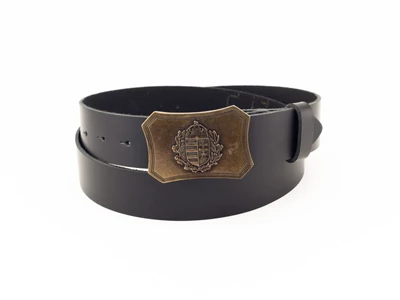 Magyar bőr öv - fekete | TCS01