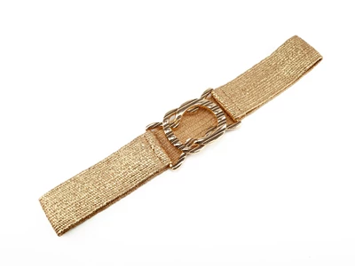 Női gumis öv - arany