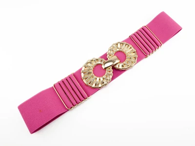 Széles gumis öv - rózsaszín