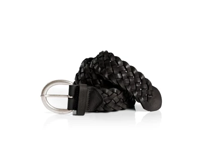 Tom Tailor fonott öv - fekete | TTLISA