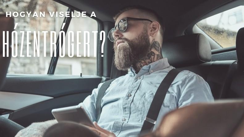 Hózentróger divat A-Z-ig kézikönyv - Nadrágtartó viselése