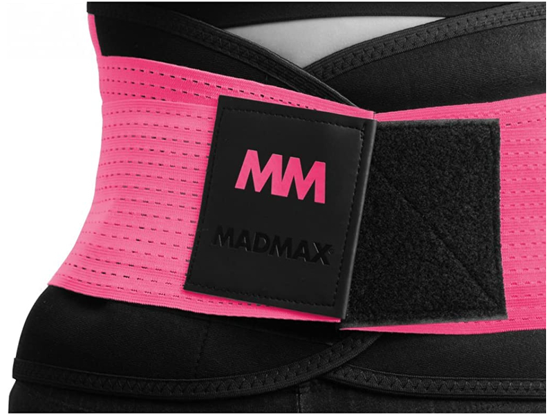 MadMax neoprén izzasztó öv fitnesz edzéshez - pink | 277